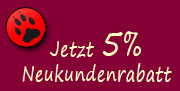 Info: 5% Neukundenrabatt